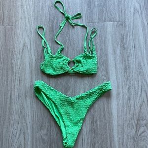 WeWoreWhat Two Tie Bikini Set
